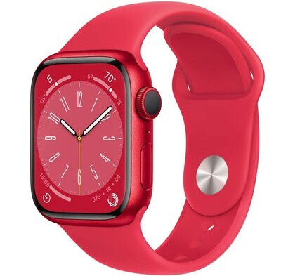   Apple Watch Series 8 41  Aluminium Case, S/M (PRODUCT)RED Sport Band